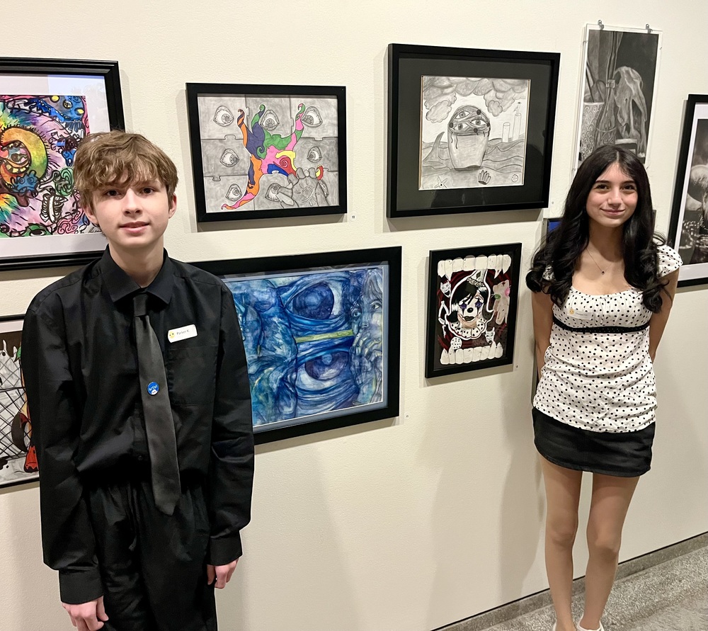 Sanford High School Students Honored at Portland Museum of Art