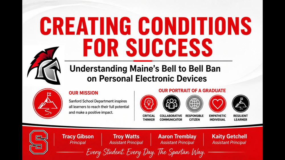 Creating conditions for success
