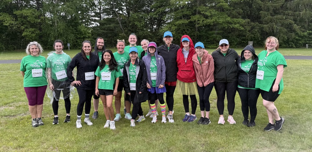 Sanford Girls Complete Girls on the Run 5K at Topsham Fairgrounds
