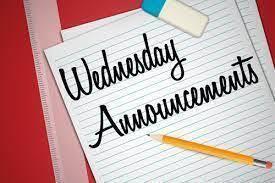 Announcements