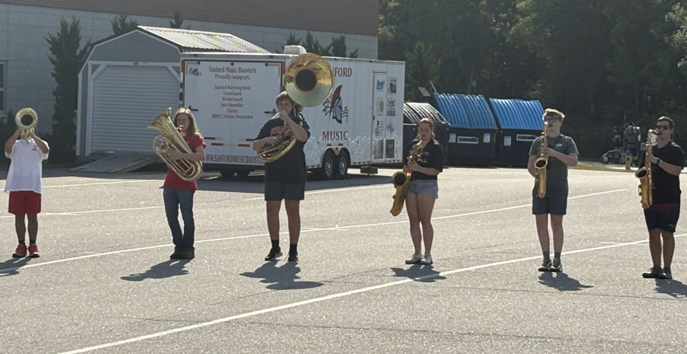 Sanford High Marching Band Ready for Another Strong Season