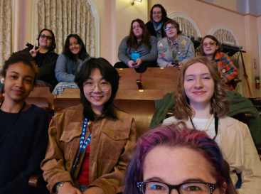 Eight Sanford students and two staff members recently traveled to Camden-Rockland, Maine, to participate in the 39th Annual Camden Conference. The conference is a prestigious, nationally recognized event that brings together global leaders, journalists, and policy experts for three days of thoughtful discussion and learning. This year’s theme was Today’s Middle East: Power, Politics, Players. Representing Sanford were: Alexandra Herring, Alivia Caudill, Elizabeth Hylton, Liana Viroch, Owen Westerlund, Thalinda Hengthal, Ax Courtney, and Afia Amoakonene. The group was accompanied by staff members Heidi Whitney and Kelly Jewell. This year, 16 high schools from across Maine participated, along with 5 colleges and universities — as well as members of the general public, who always welcome the fresh perspective that young people bring to the conversation. The conference was moderated by NPR’s Meghna Chakrabarti, and the keynote address was delivered by Vali Nasr — a Johns Hopkins professor, former Senior Advisor to Ambassador Holbrooke, and accomplished author. On Friday evening, Professor Nasr opened the conference with a compelling talk on the connections and history of conflict in the Middle East. Over the course of the weekend, Ms. Chakrabarti led a distinguished group of speakers — including journalist Robyn Wright, Ambassador Jeffery Feltman, and Professor Omar Dajani — on a journey through the modern Middle East, with special focus on Iran, Israel, Syria, and Libya. Each presentation was followed by a lively question-and-answer session with the audience. Sanford students had thoughtful questions ready, and several were eager to participate — with Mrs. Whitney’s question making it to the floor! The weekend wrapped up with a panel discussion that left attendees with both deep concern and genuine hope for the region’s future.