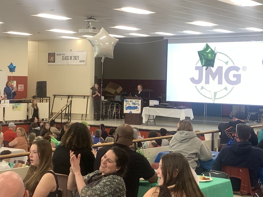 Sanford Middle School Hosts JMG Closing Ceremony