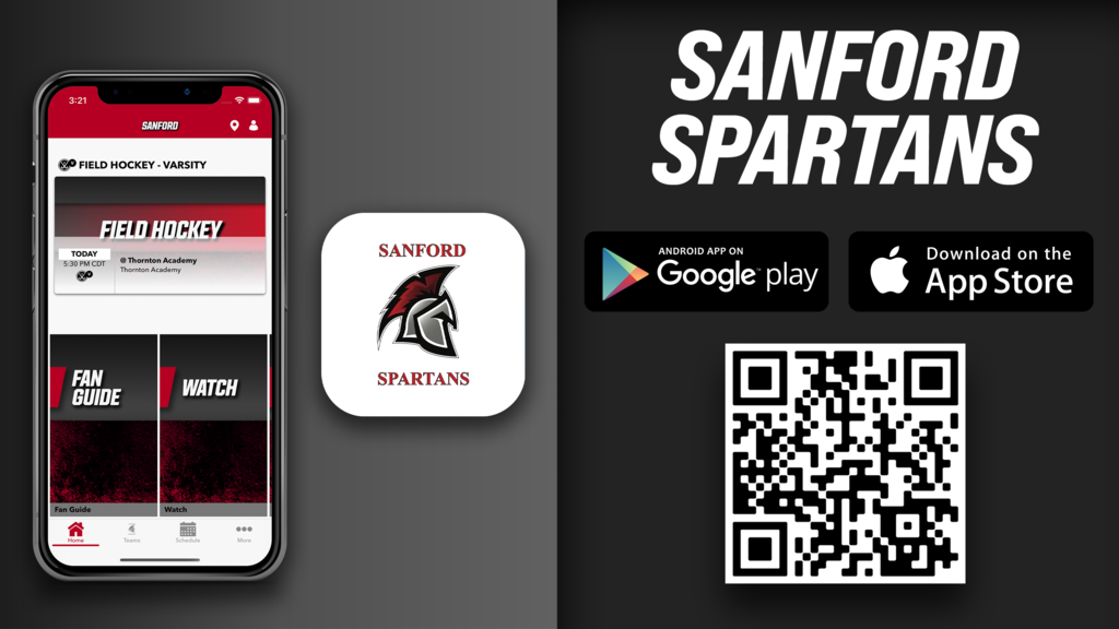 Sanford High School's athletic department has launched its own app! Download the Sanford Spartans App to keep up with your favorite SHS sports teams. 📱 Everything you need in one place: Follow the team Get game information Sign up for notifications Purchase tickets & More!
