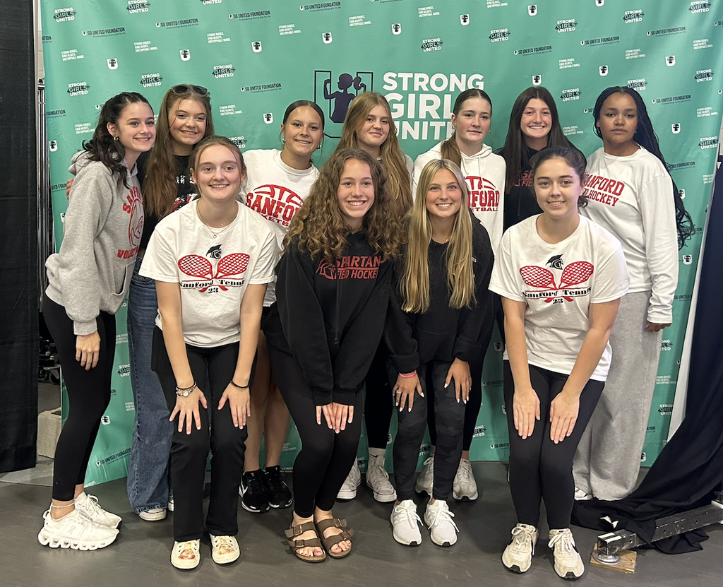 Last week, 11 outstanding female student-athletes from Sanford High School attended the 2025 Maine Female Athlete Leadership Conference at Bates College! This inspiring and action-packed day focused on helping female athletes and coaches grow as leaders both on and off the field. These young women are already leaders on the field and in the classroom, and this conference will help them develop even stronger leadership skills they can bring back to our school and community. 