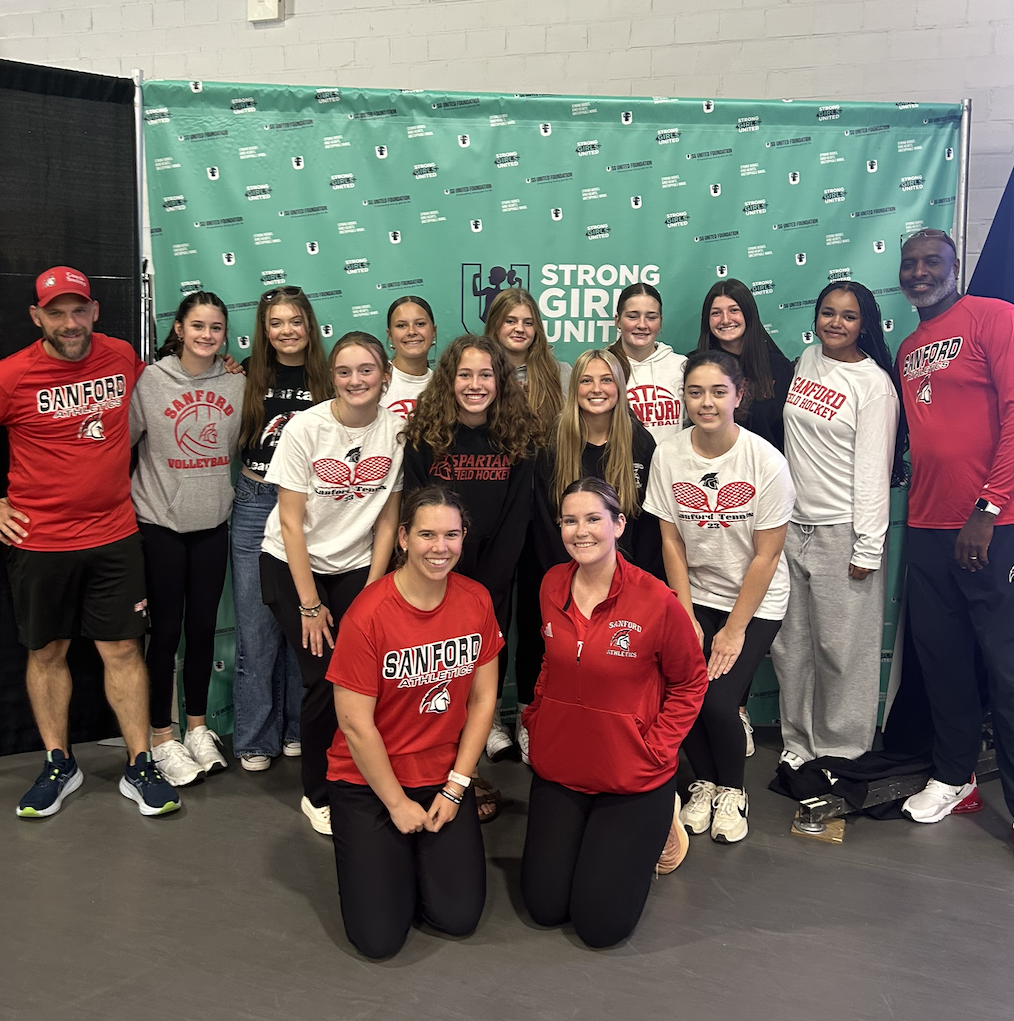 Last week, 11 outstanding female student-athletes from Sanford High School attended the 2025 Maine Female Athlete Leadership Conference at Bates College! This inspiring and action-packed day focused on helping female athletes and coaches grow as leaders both on and off the field. These young women are already leaders on the field and in the classroom, and this conference will help them develop even stronger leadership skills they can bring back to our school and community. 