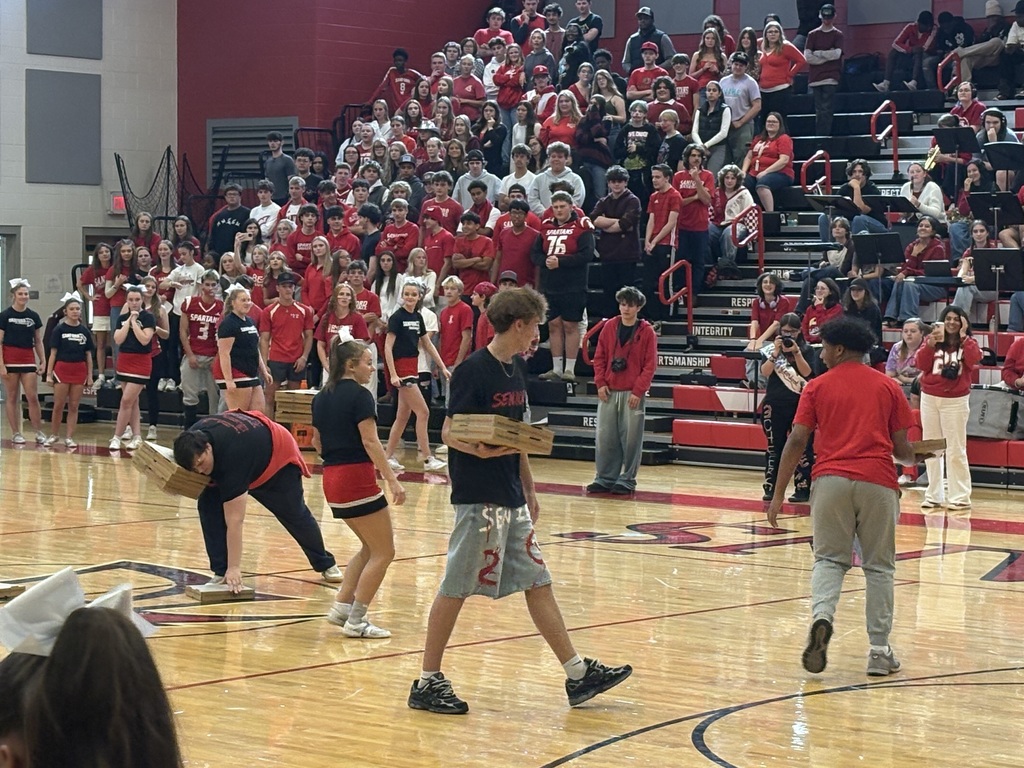 Great energy at today's pep rally! Thanks to everyone who came out to show their school spirit!
