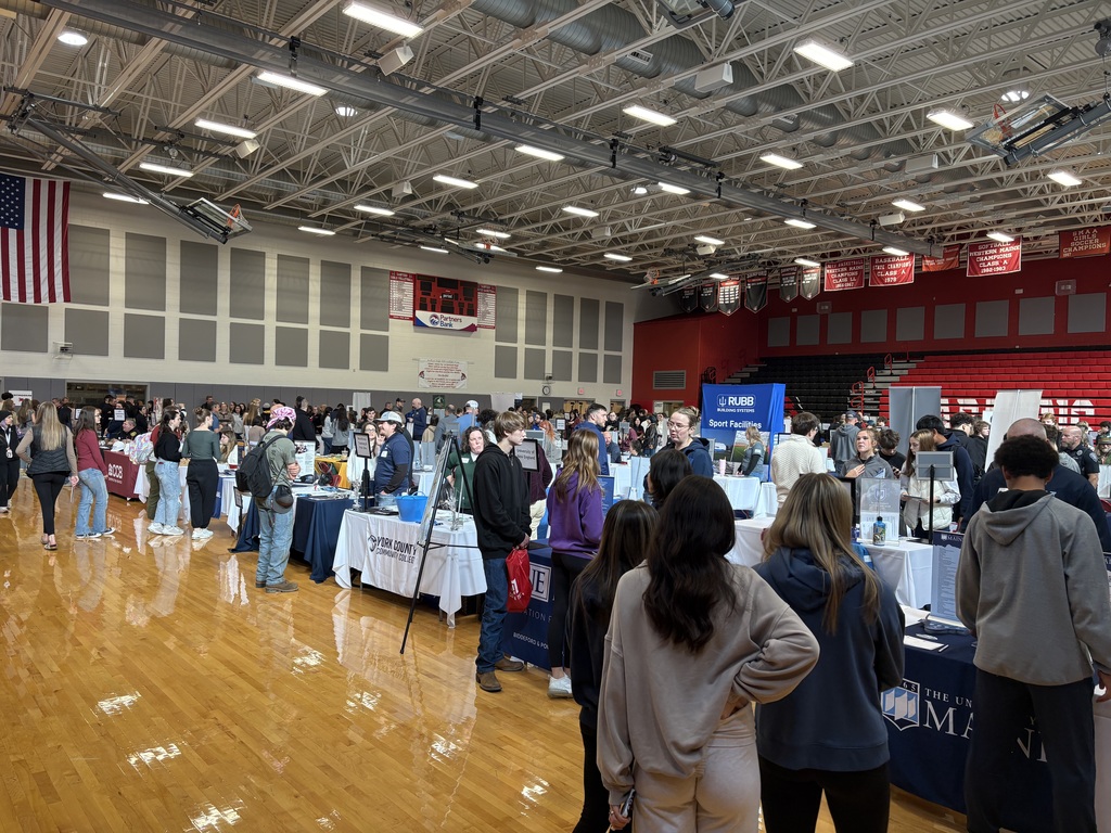 📚 What an amazing day at our College and Career Fair! 📚 Thank you to all our juniors and seniors who came out today to explore their future! 🎓 We were thrilled to welcome over 40 colleges and universities, 50+ local companies and organizations, and representatives from the Armed Services to our Competition Gym.