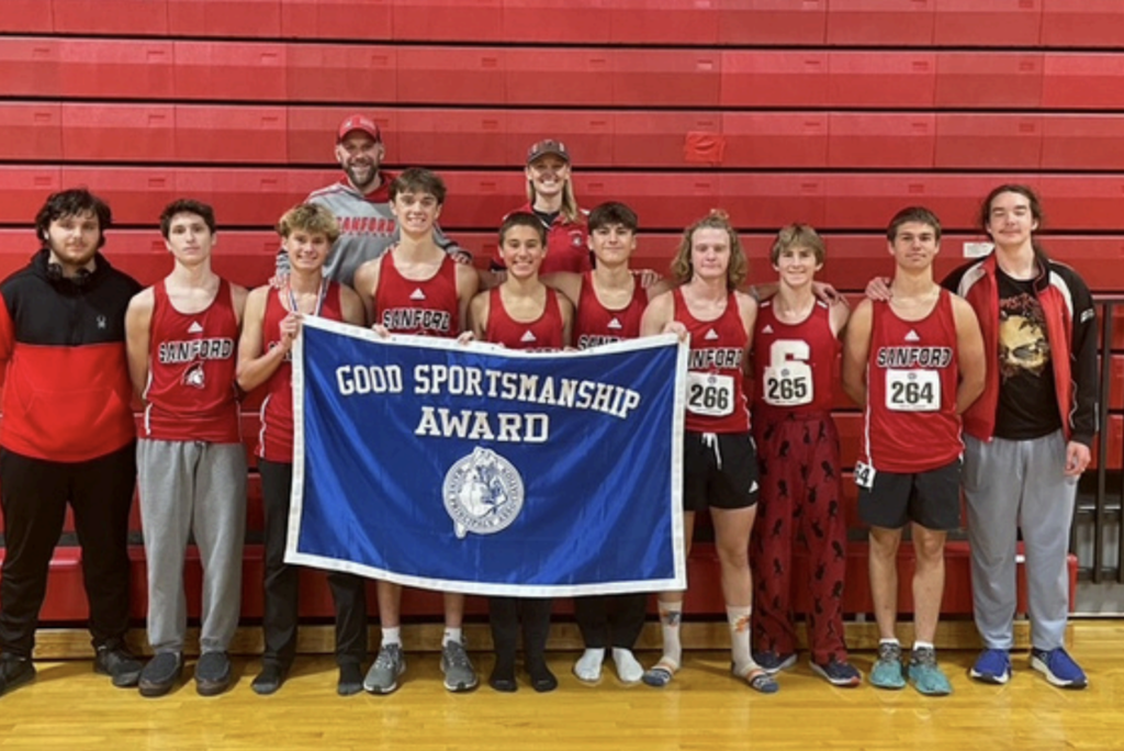Congratulations to Sanford High School’s Cross Country and Volleyball teams, who were honored with Good Sportsmanship Awards this season!