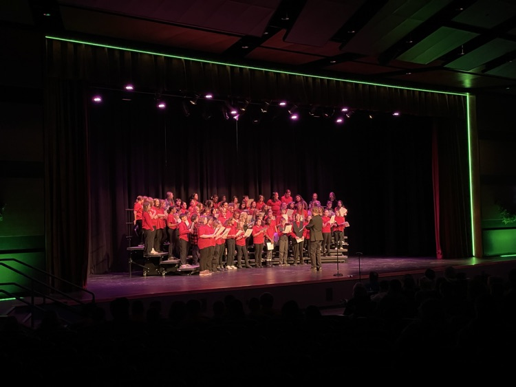 The 5th and 6th Grade concert was rocking tonight!