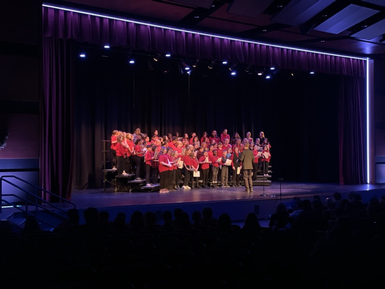 The 5th and 6th Grade concert was rocking tonight!