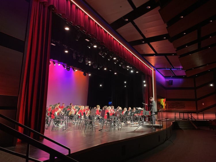 The 5th and 6th Grade concert was rocking tonight!