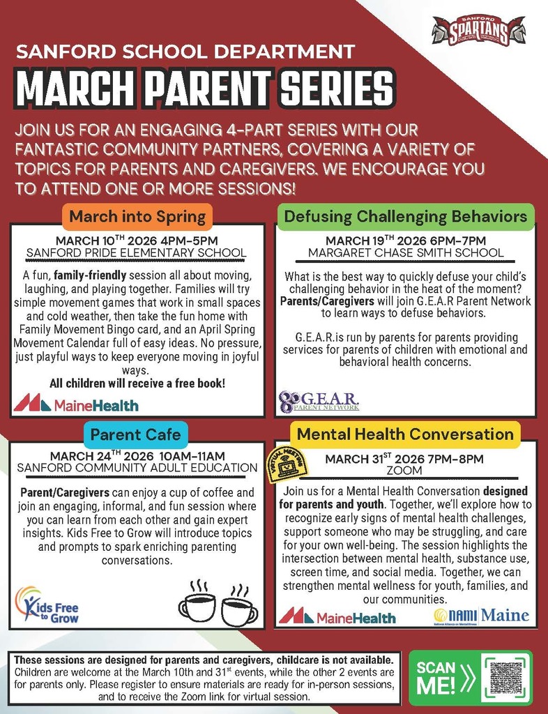 March Parent Series 