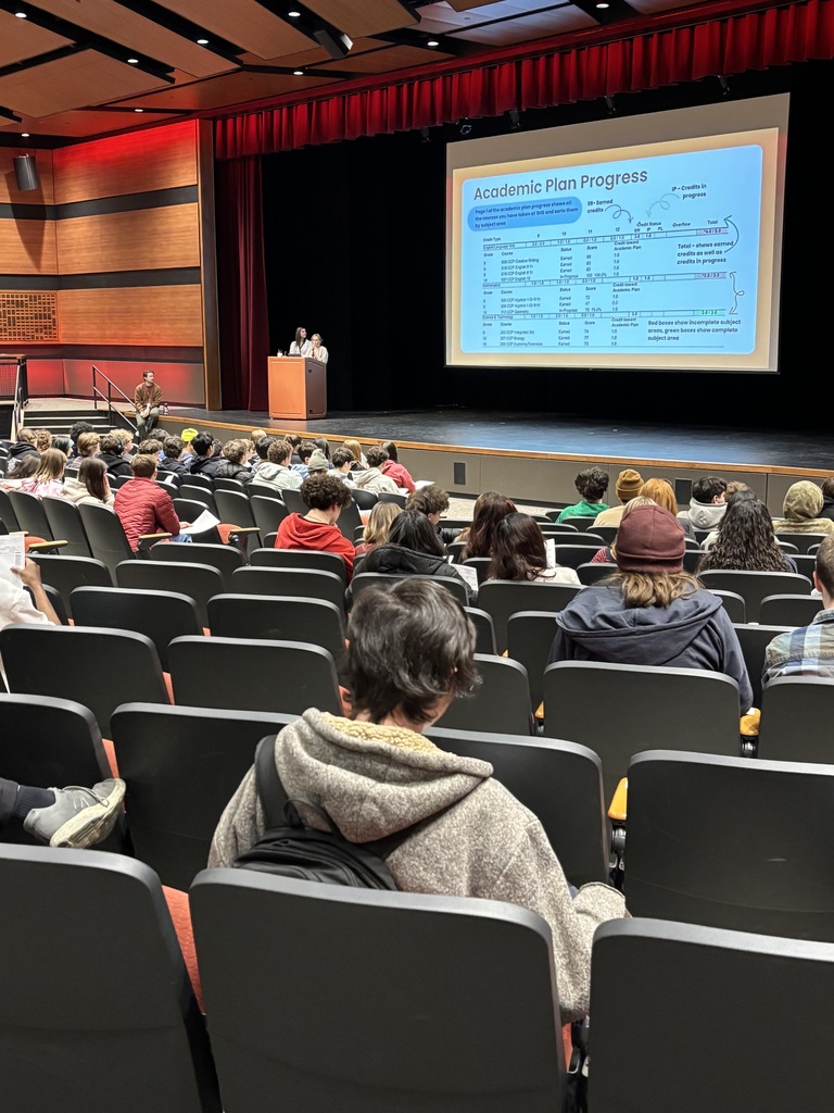 SHS juniors recently gathered for an important school counseling session focused on setting them up for success! Counselors reviewed updated graduation requirements, dove into post-secondary planning, and helped students start thinking ahead for course scheduling. But that's not all — juniors learned about upcoming one-on-one Junior Meetings and are encouraged to bring a parent or guardian along. These meetings are a wonderful opportunity for families to connect with counselors and plan for the road ahead together.