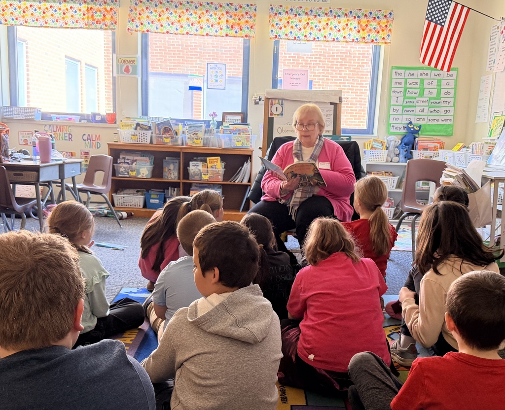 Thank you, Mrs. Celeste Steele, and others who volunteered for our Mystery Readers event at CJL! 
