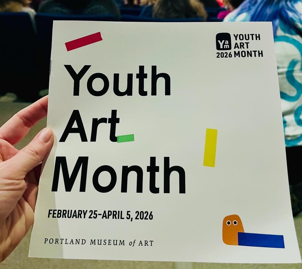We are so proud of three Sanford High School students who were recognized for their artwork at the Youth Art Month exhibition at the Portland Museum of Art yesterday! Congrats to Charlotte Fuentes Hood (2D Design, grade 9), Parker King (Drawing, grade 9), and Olivia Farrington (Ceramics, grade 11). Their work will be on display at PMA through April 5th,