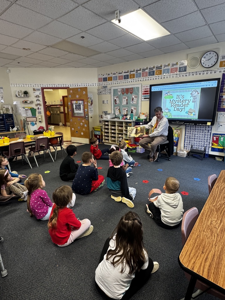 Last Friday, students at Carl J. Lamb Elementary enjoyed a special Mystery Reader event! Teachers, staff, admin, and parents volunteered their time to visit classrooms and read aloud to students for 20-minute sessions. Books were provided for any readers who needed them. It was a wonderful way to bring the school community together around a love of reading. A big thank you to everyone who participated and made it such a memorable day for our kids!