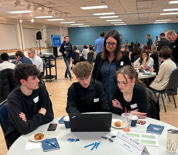 Congratulations to the Academy of Business students at Sanford Regional Technical Center for their outstanding performance at last Thursday's Junior Achievement Titan Challenge!