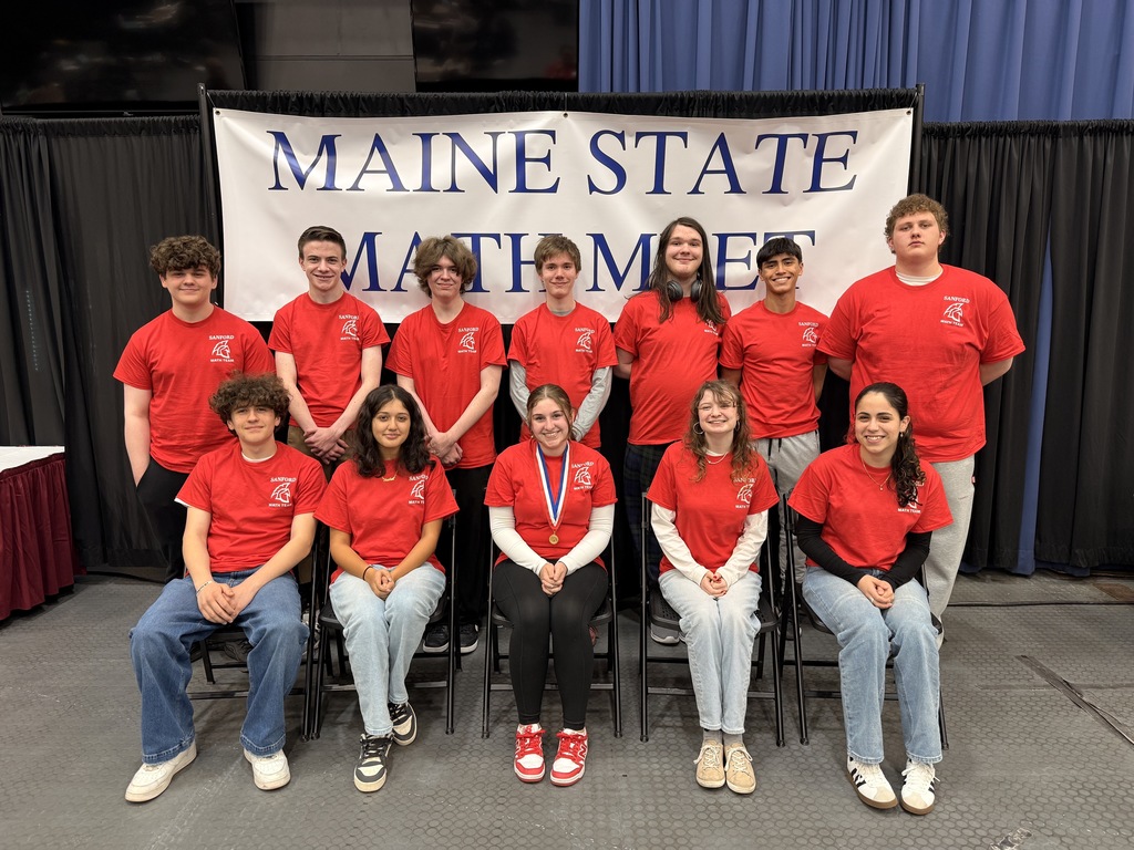 What a Tuesday for the Sanford High School math team! Competing against 800+ students across 88 teams at the state math meet, the team finished 10th overall and 6th among all Class A schools! They also wrapped up the regular season 3rd in Pi-Cone South in the large schools division. Congratulations to these students who worked incredibly hard all season!