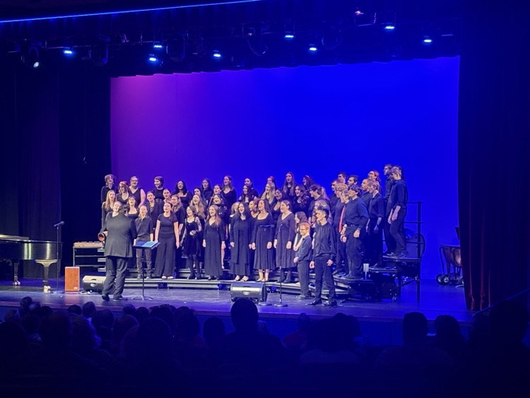 Sanford High School's Spring Concert is underway!