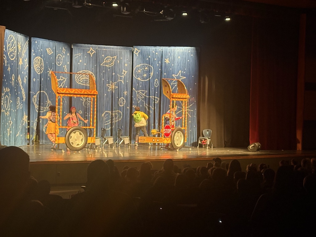 Our elementary students took over the Performing Arts Center this morning for the national tour of The Magic School Bus
