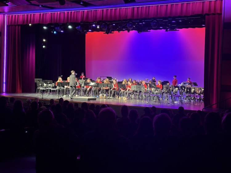 It's a packed house at the Performing Arts Center for Sanford Middle School's Spring Concert!