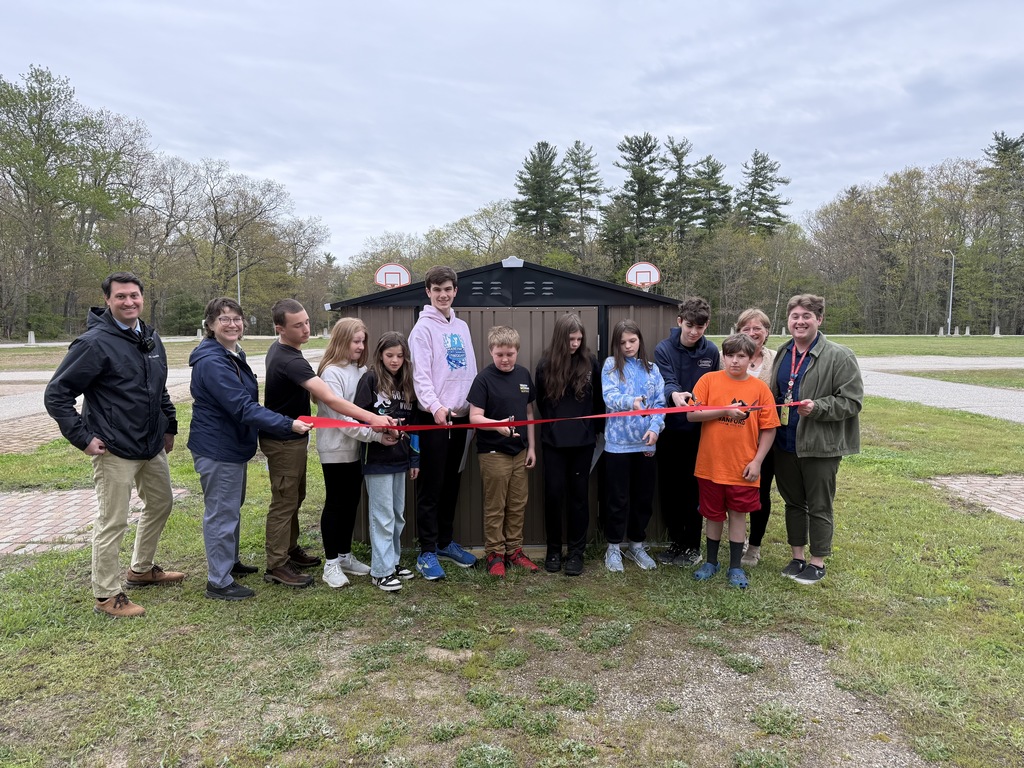Sanford Middle School celebrated the ribbon cutting of a brand-new outdoor equipment shed this morning, and the best part? Students built it themselves. Members of our Mechanical Advantage Club and Environmental Club spent the year designing, measuring, cutting, and assembling this permanent structure from the ground up. From laying the floor to installing the doors, this was a true student-led project, and it shows. The shed now houses cornhole boards, volleyballs, basketballs, Frisbees, soccer balls, Connect Four, and more, giving every student the chance to get outside, get moving, and enjoy some fresh air during the school day.