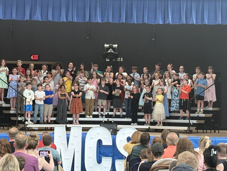 Margaret Chase Smith’s Spring Concerts continued tonight with 2nd and 3rd Grade Performances!