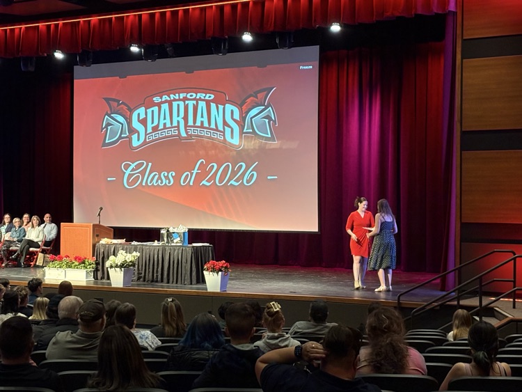 Sanford High School's Class of 2026 Senior Awards Night is underway and can currently be watched on WSSRTVs YouTube page!