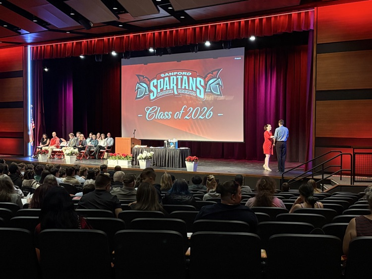 Sanford High School's Class of 2026 Senior Awards Night is underway and can currently be watched on WSSRTVs YouTube page!