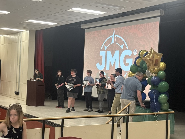 Sanford Middle School's JMG Closing Ceremony is underway!