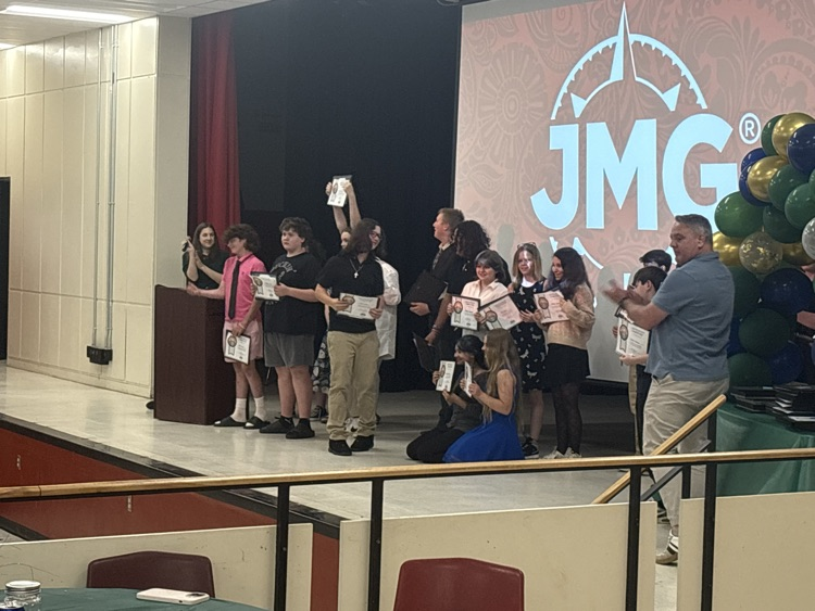 Sanford Middle School's JMG Closing Ceremony is underway!