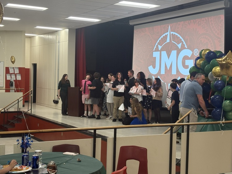 Sanford Middle School's JMG Closing Ceremony is underway!