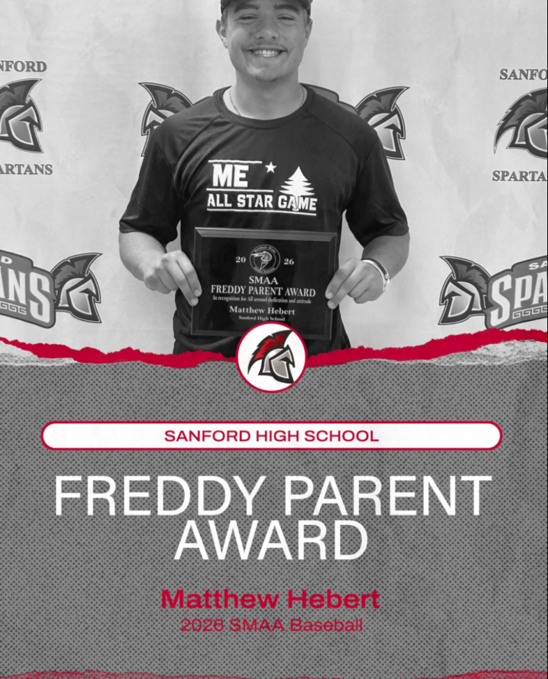 Congratulations to recent graduate Matty Hebert, who was awarded the 2026 Freddy Parent Award by the SMAA Baseball Coaches, as a reflection of his all-around dedication and attitude towards the game of baseball!