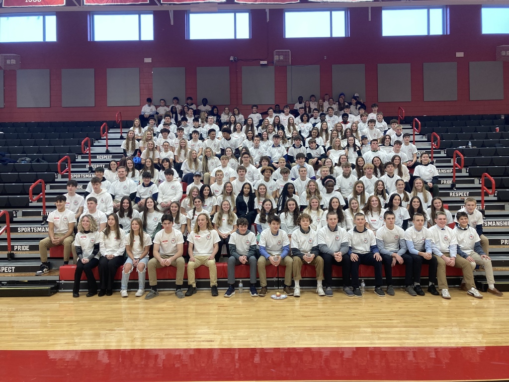 “The Obstacle is the Way” was the theme of this year’s Southwestern Maine Athletics Association (SMAA) Sportsmanship Summit at Sanford High School on Tuesday, December 5th.  This was the fourth consecutive year SHS has hosted the summit, which brought in all 17 schools from the SMAA. The event allowed student-athletes to come together, learn, and promote sportsmanship values. Ten student-athletes were chosen to represent each school.