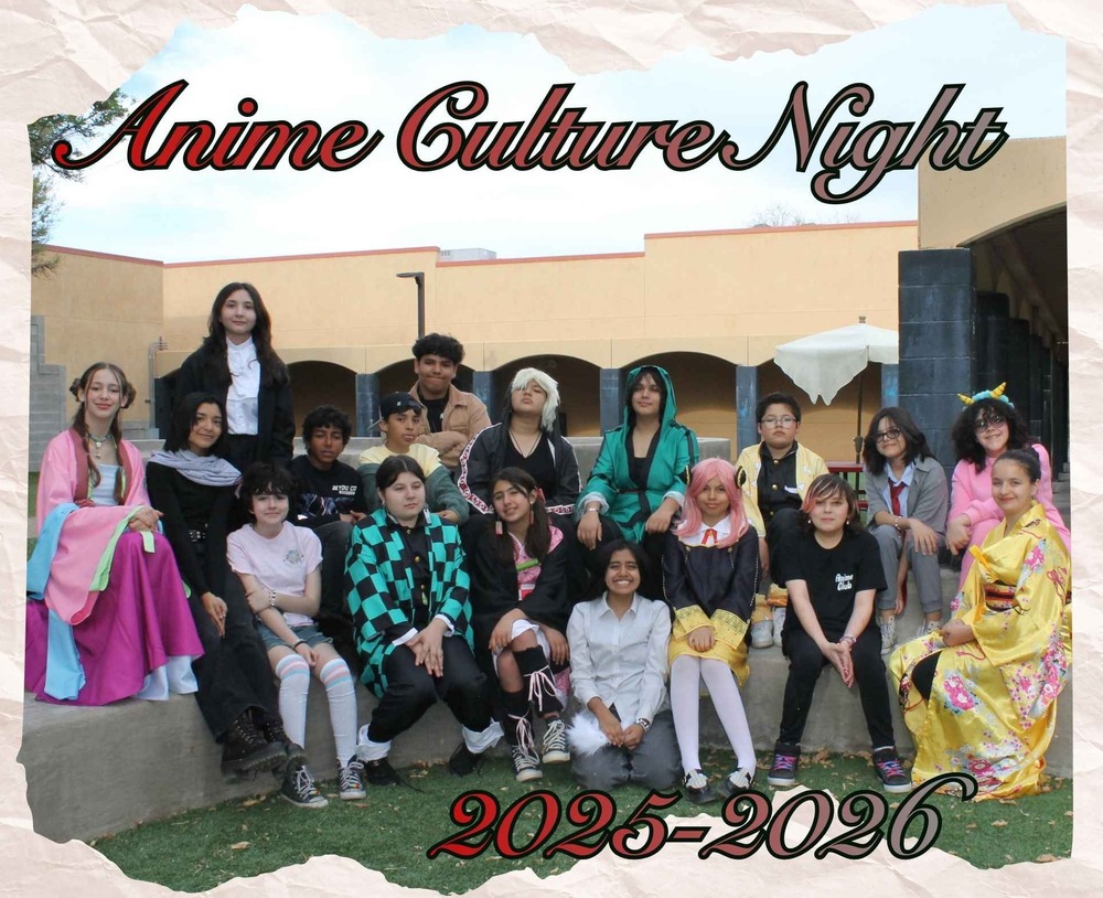 Anime club pictured during 2nd annual event