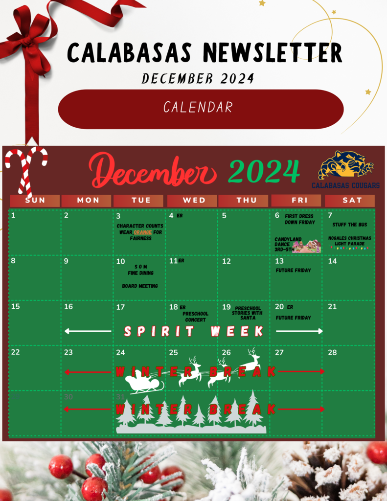 Calabasas December Newsletter