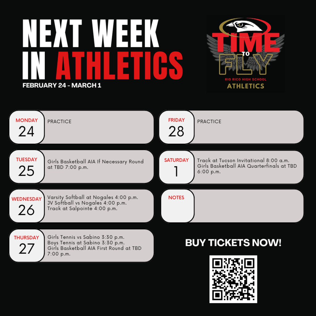 next week in athletics