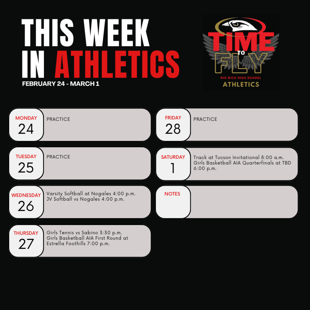 this week in athletics