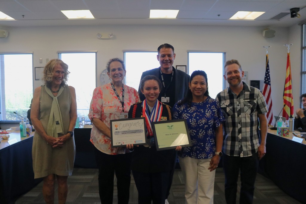 JROTC Governing Board Meeting Recognition 2025