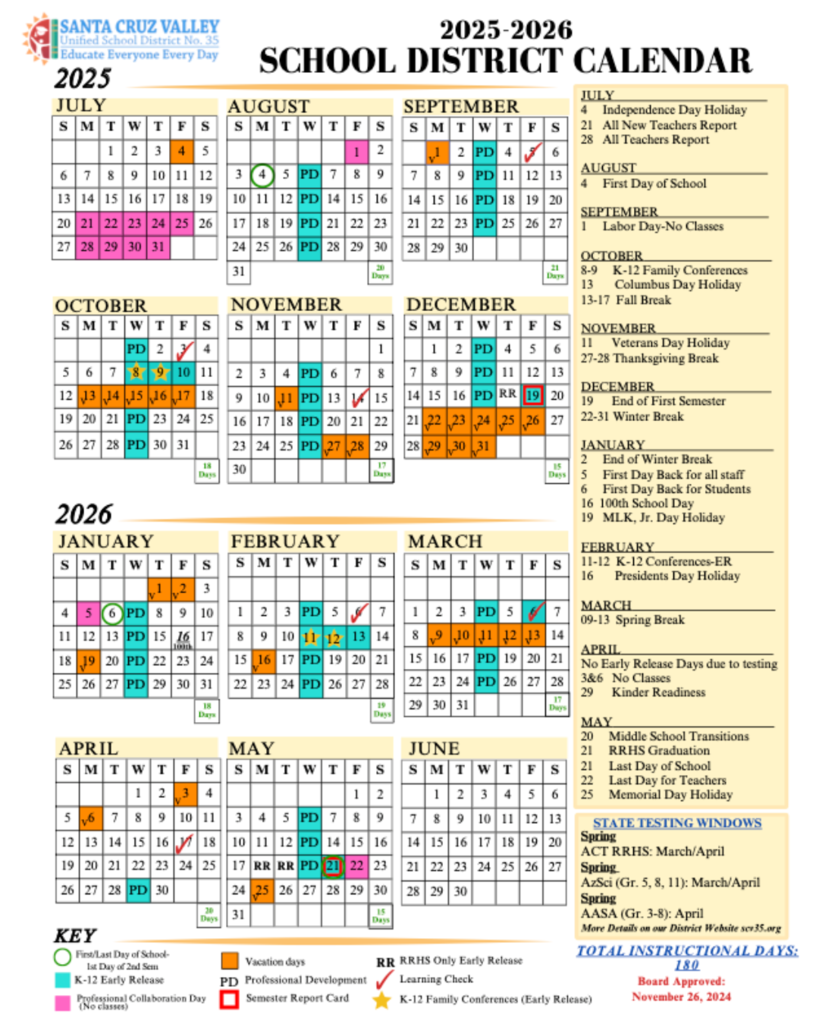 SCV35 SY 25-26 School Calendar