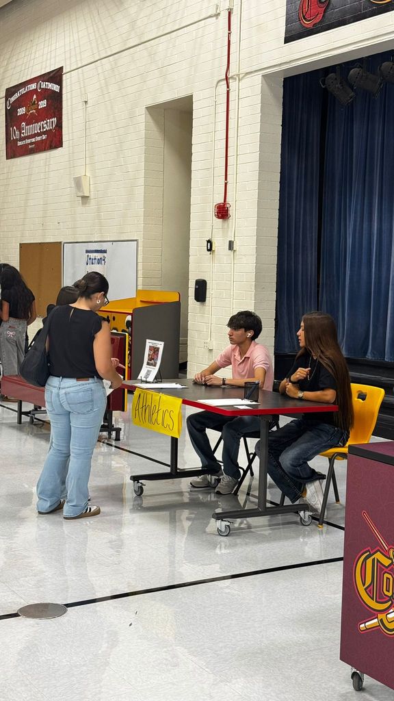 our former Cavaliers volunteering