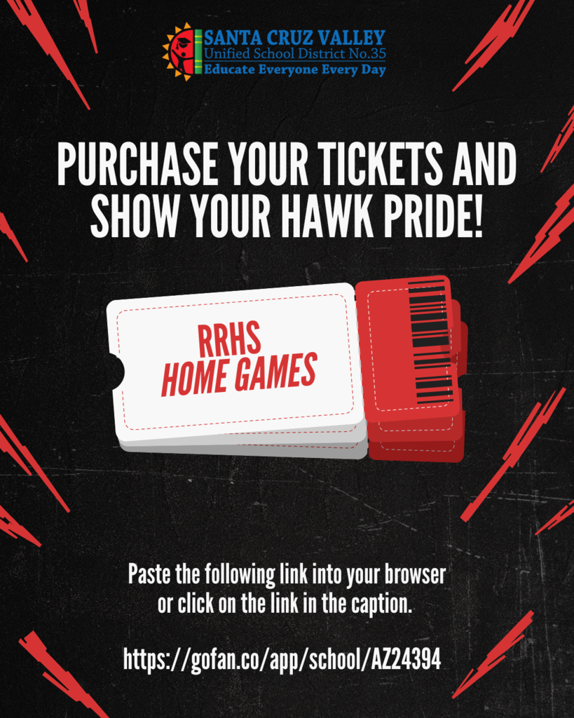 Purchase RRHS home game tickets here