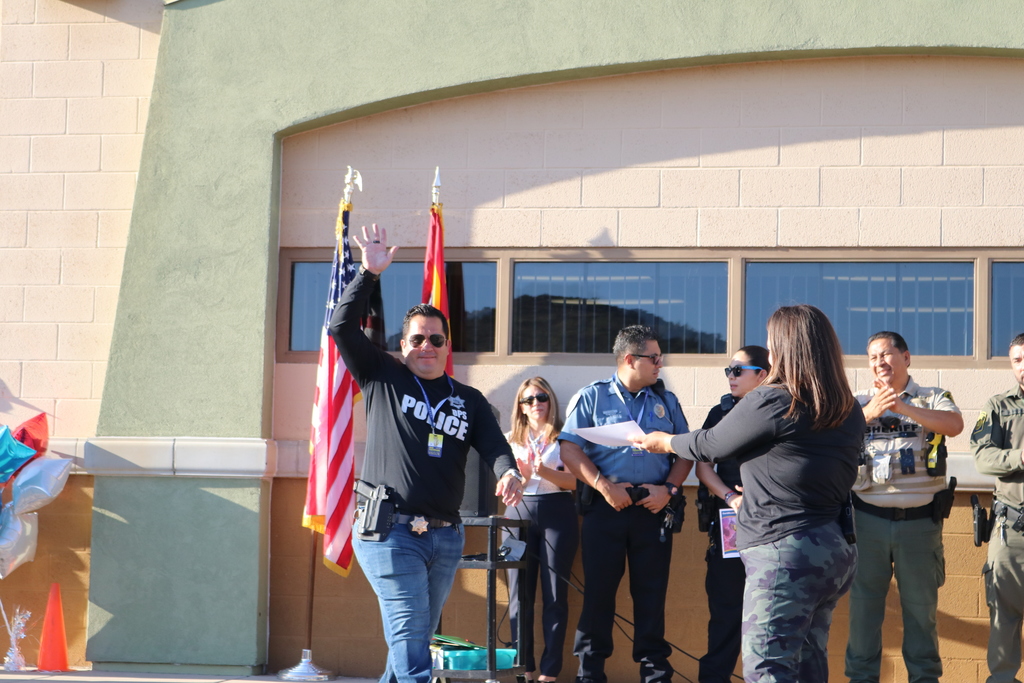 San Cayetano Elementary School 9/11 remembrace ceremony