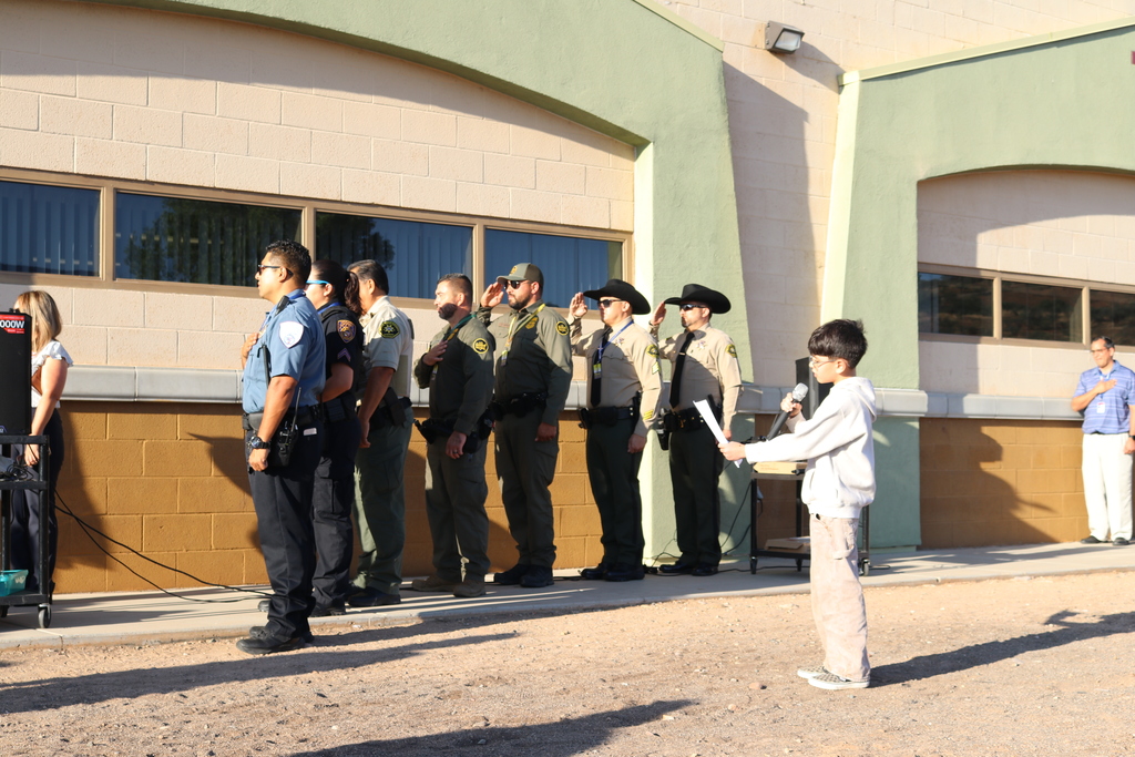 San Cayetano Elementary School 9/11 remembrace ceremony