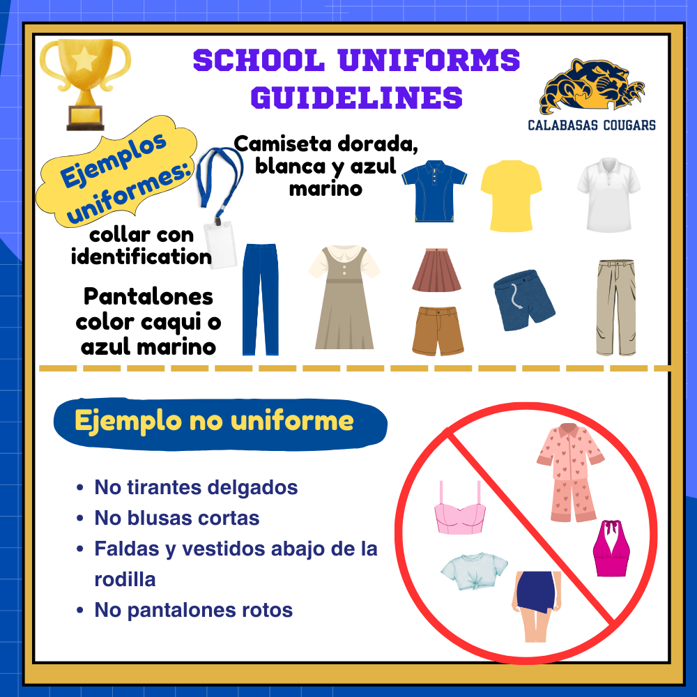 Spanish Uniform Guidelines