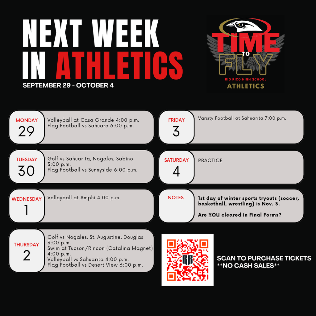 next week in athletics