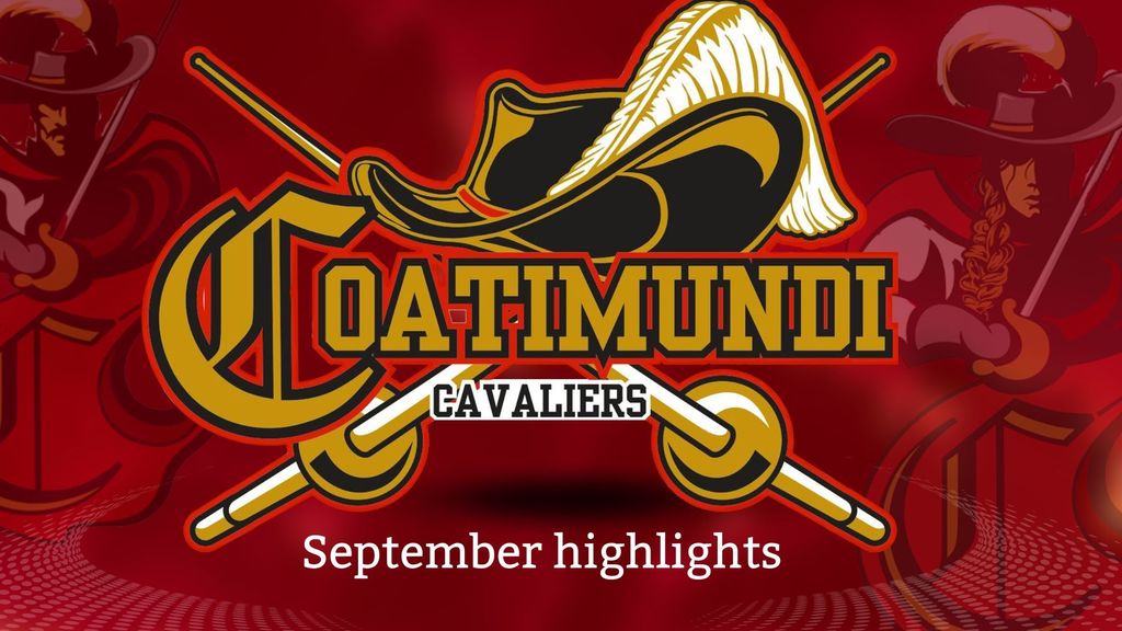 picture of coatimundi logo's announcing September highlights 