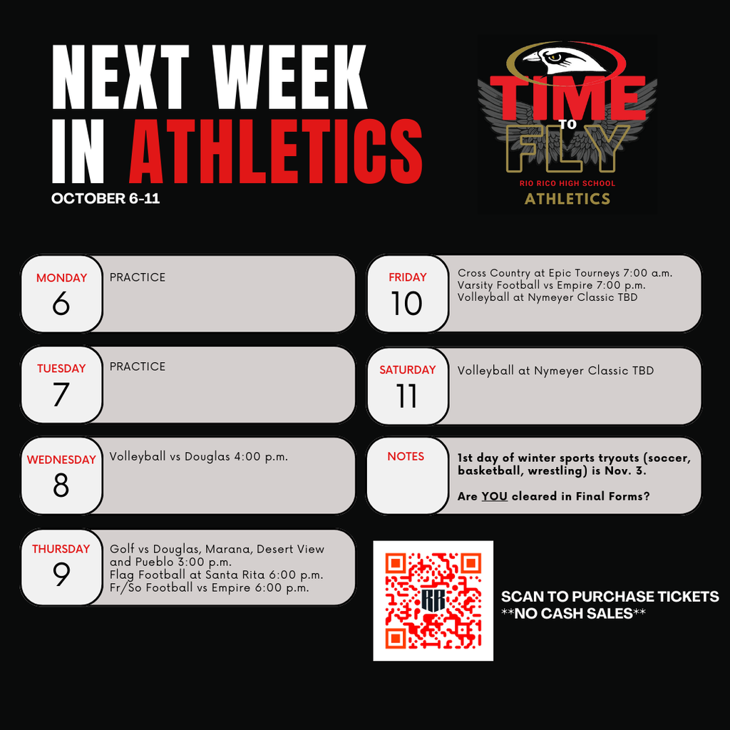 next week in athletics