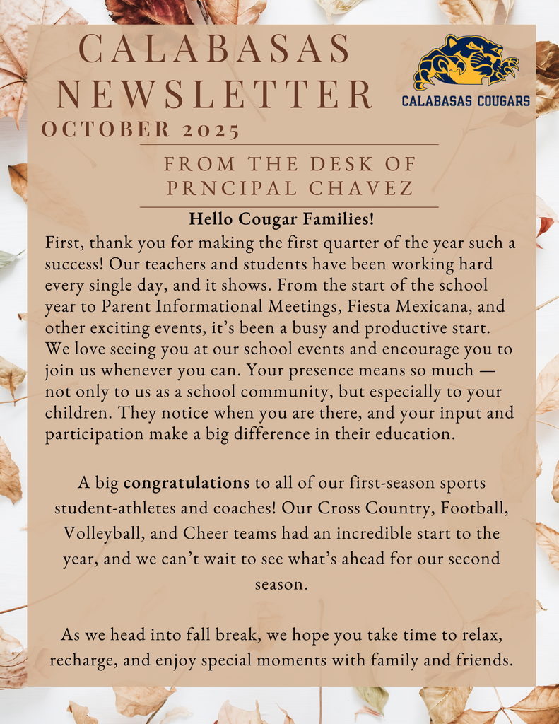 Oct Newsletter 1